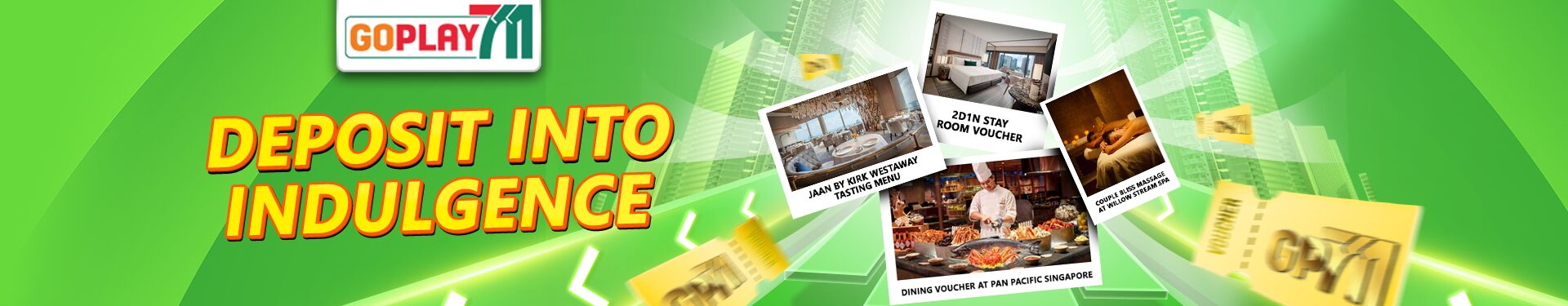 promo sept Deposit Into Indulgence